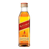 Kit Com 10 Miniaturas Whisky Red Label 50 Ml Originais 