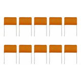 Kit Com 10 Peças Capacitores Para Tweeter 2,2x250v Poliester