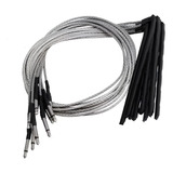Kit Com 10 X Captador De Rastilho P/ Violão Aço Nylon