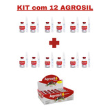 Kit Com 12 Agrosil 6 Milhões Pó + Diluente Antibiótico 15ml
