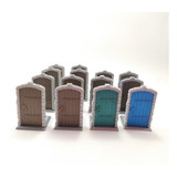 Kit Com 14 Portas Para Zombicide Ou Rpg