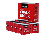 Kit Com 16 Magnésio Chalk Block Cross Escalada 56g 4climb