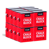 Kit Com 16 Magnésio Chalk Block Cross Escalada 56g 4climb