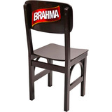 Kit Com 2 Cadeiras Brahma De Madeira Embuia