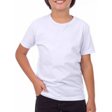 Kit Com 2 Camiseta Infantil 100% Poliéster Para Sublimação