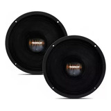 Kit Com 2 Woofer 8' Extreme 250 Rms Magnum Médio Grave Trio Cor Preto
