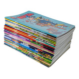 Kit Com 24 Gibis Novos Disney Mickey Pateta Donald Diversos Hq Revista Quadrinhos Sem Repetição
