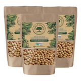 Kit Com 3 Unidades De Grão De Bico Orgânico 500g - Osm
