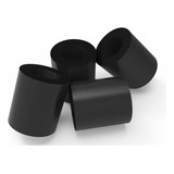 Kit Com 4 Espaçadores Universal Padrão Para Tvs Ventilação Cor Preto