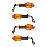 Kit Com 4 Pisca Universal C/ Lampada Cb 500/ Falcon 400