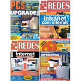 Kit Com 4 Revistas Pcs Redes & Edições Especiais