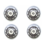 Kit Com 4 Rodas Com 8 Rolamentos Abec-7