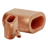 Kit Com 40 Nicopress Para Cabo De Aço Em Cobre De 5,0mm