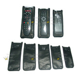 Kit Com 5 Capas Para Controle Remoto Tv, Dvd , Blu-ray, Etc