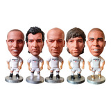 Kit Com 5 Mini Craques Do Real Madrid Dos Galáticos Soccerwe