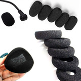 Kit Com 5 Protetor Auricular E 5 Espuma Bocal Para Headset