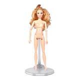 Kit Com 5 Suporte Transparente Pra Boneca Barbie Susi Ken