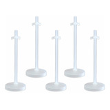 Kit Com 5 Suportes Transparente Para Boneca Barbie , Susi