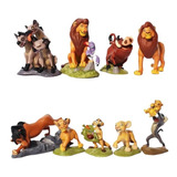 Kit Com 9 Bonecos, 13 Personagens Do Rei Leão Pronta Entrega