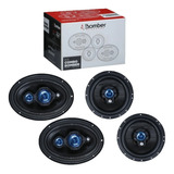 Kit Combo Bomber Par 6pol + Par 6x9 240w Rms (total) 4 Ohms