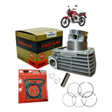 Kit Competição Pistão Cilindro Kmp Rik Cg Titan 150 P/ 220cc