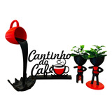 Kit Completo Cantinho Do Café Com Vasos Bob Xicara Flutuante