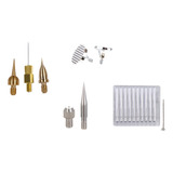 Kit Completo Ponteiras,suporte E Agulhas Para Jato De Plasma