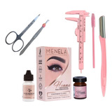 Kit Completo Renna Menela Sobrancelha Pinça Navalha Tesoura