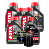 Kit Completo Troca Óleo Motul Harley Fat Boy Dyna Softail