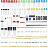 Kit Componentes Robótica - Resistor, Potenciômetro, Botão