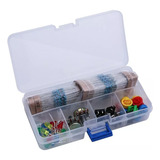 Kit Componentes Robótica - Resistor + Cabo 9v