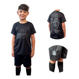 Kit Conjunto Infantil Corinthians Novo Modelo 2 Ao 14