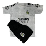 Kit Conjunto Infantil Real Madrid /24