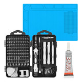 Kit Conserto Celular Notebook Manta + Chaves Precisão + Cola