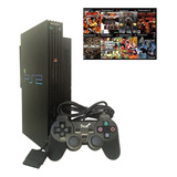 Kit Console Ps2 Fat Com Hd Externo Com 97 Jogos (leia Descrição)