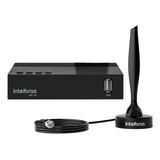 Kit Conversor Digital Full Hd E Antena Interna Intelbras