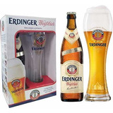 Kit Copo Erdinger E Cerveja Weissbier Erdinger 500ml