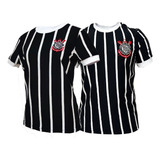 Kit Corinthians Casal Retro Democracia 1982 Oficial