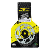 Kit Coroa Pinhão Factor 150 2016 A 2018 Aço 1045 Durag