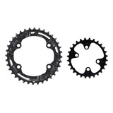 Kit Coroa Shimano 36 -26 Deore Fc-m4100 2x10 Vel Assimétrica