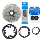 Kit Coroas Alivio M4050 Cassete Hg201 Corrente Hg53 Roldana