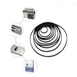 Kit Correias 1º Linha 1,5mm Entre 25 Mm A 170mm Tape Deck 