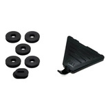 Kit Coxim 6 Pçs P/ Laterais+tampa Cx Ferramenta Intruder 125