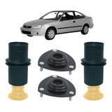 Kit Coxim Batente Amortecedor Dianteiro Honda Civic 2001