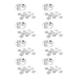 Kit Cubos Gelo Artificial Ecologico 80 Peças 2,5 Cm Quadrado