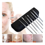 Kit Cureta Extrator De Cravos Profissional 7 Peças C/ Estojo