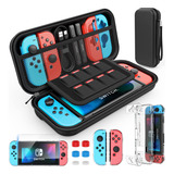 Kit De Acessórios Heystop Compatível Com Nintendo Switch 9 E