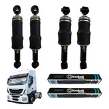 Kit De Amortecedor Pneumático Cabine Iveco Stralis 04 Peças