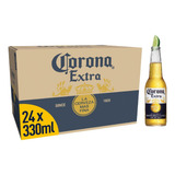 Kit De Cervejas Mexicana Corona Com 24 Unidades 330ml 