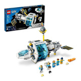 Kit De Construção Da Estação Espacial Lunar Lego City 60349 500